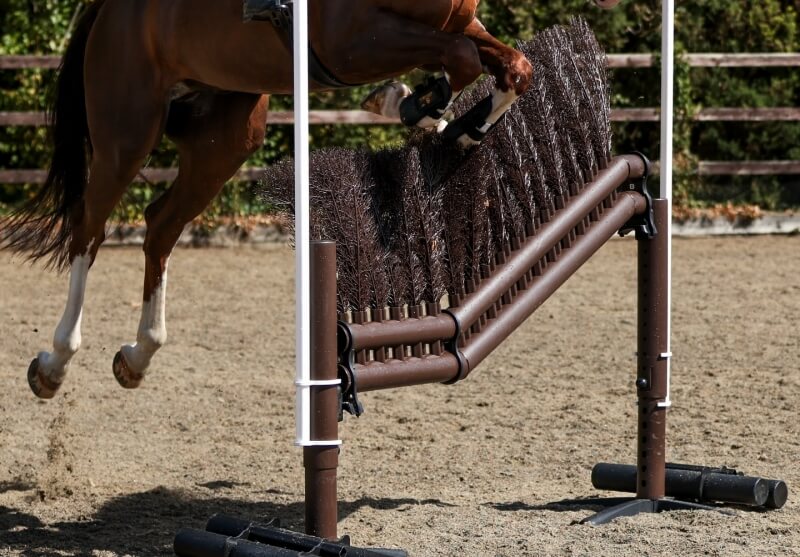 Zoom sur notre obstacle de cross Coude !