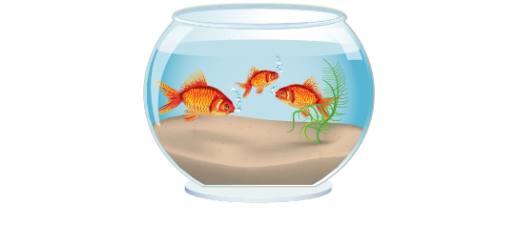 Soubassement aquarium effet 3D