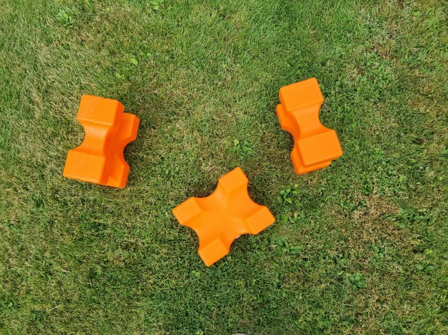 Lot de 6 Mini-Blocs pour obstacle chevaux