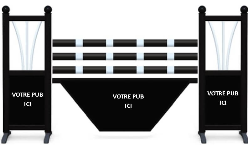Obstacle CSO publicitaire personnalisé N°7