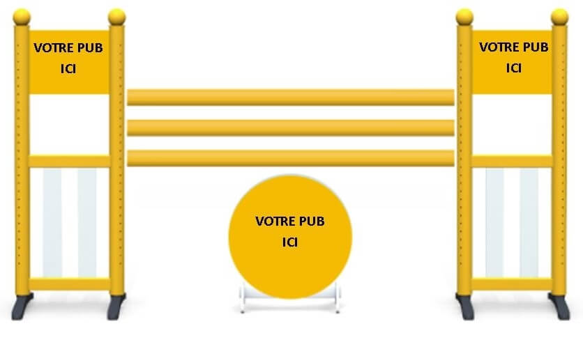 Obstacle CSO publicitaire personnalisé N°8