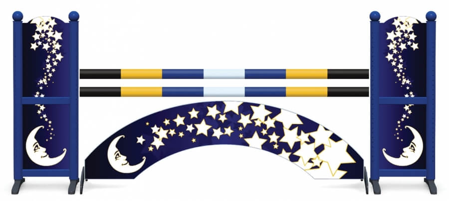 Obstacle de CSO complet Arche et Clair de Lune