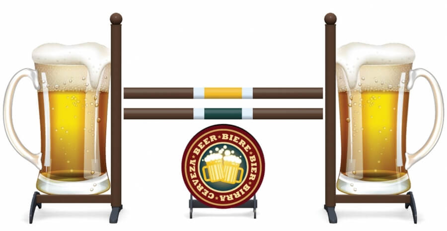Obstacle de CSO complet Bière