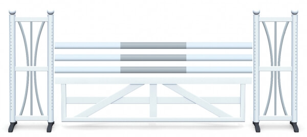 Obstacle de CSO complet barrière et combi E