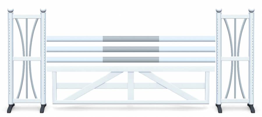 Obstacle de CSO complet barrière et combi E