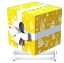 Photo produit cadeau jaune