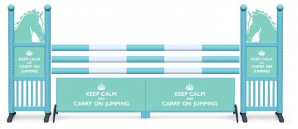 Obstacle de CSO complet Keep Calm