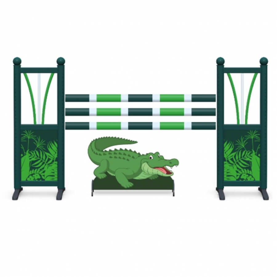 Obstacle de CSO complet Croco