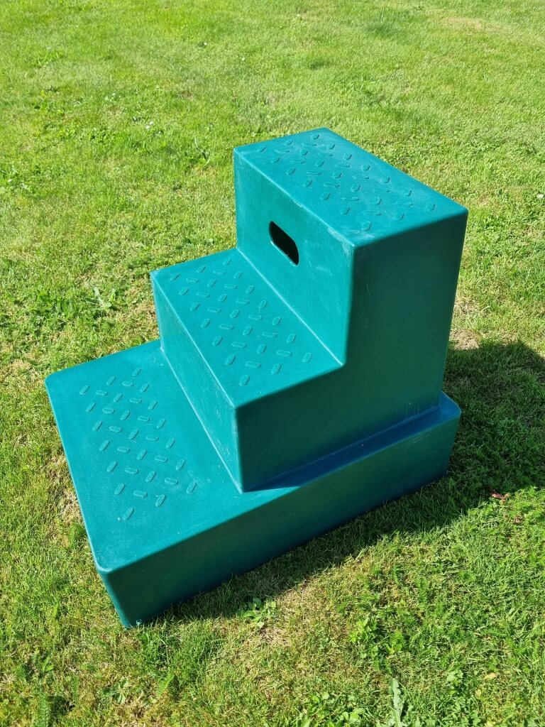 Montoir pour cavalier 3 marches