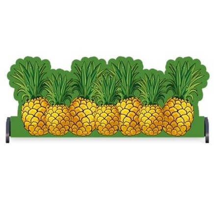 Photo produit Soubassement ananas 2m matériel d'obstacles pour parcours d equitation