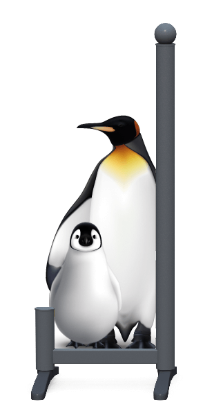 Chandelier Pingouin