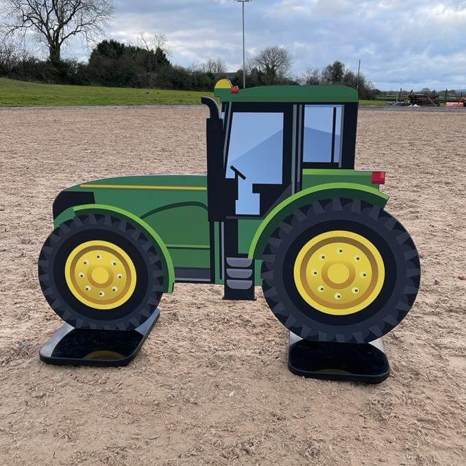Photo produit Tracteur parcours d equitation