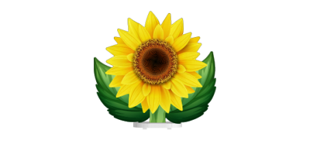 Soubassement tournesol