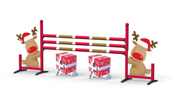Obstacle complet Renne de Noël