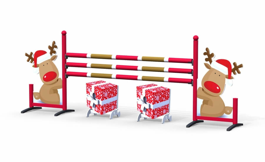 Obstacle complet Renne de Noël