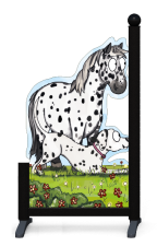 CHANDELIER PONEY/CHIEN TACHETE