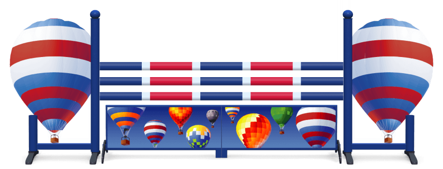 Obstacle complet Montgolfières
