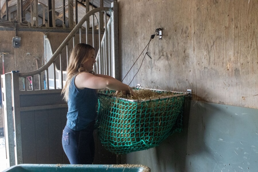 Photo produit Filet à foin cheval facile pas cher