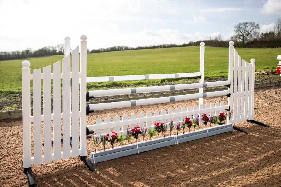 Photo produit Soubassement chevaux blanc