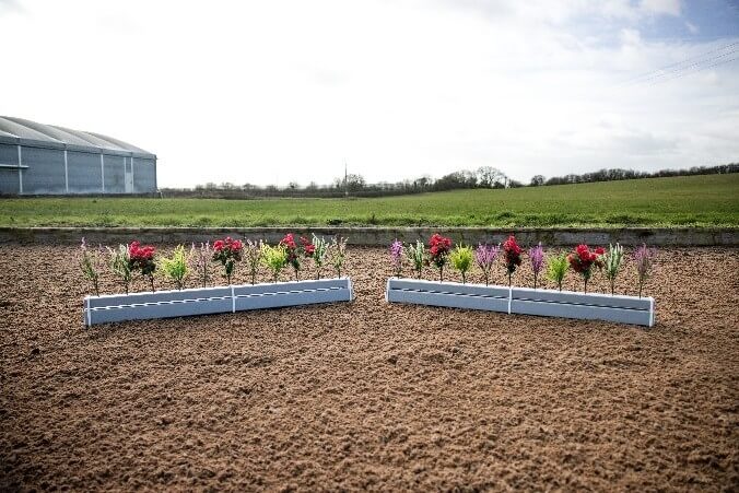 Photo produit soubassement fleurs hunter cso