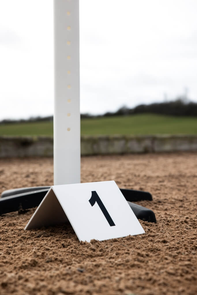 Photo produit Jeu de numéro parcours CSO