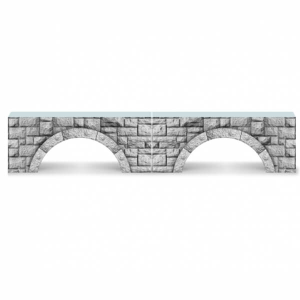 Soubassement obstacle CSO Pont Viaduc